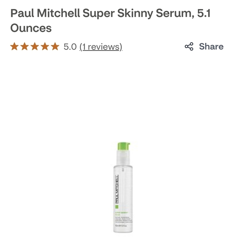 Paul Mitchell Green Skincare Serum & Face Oil